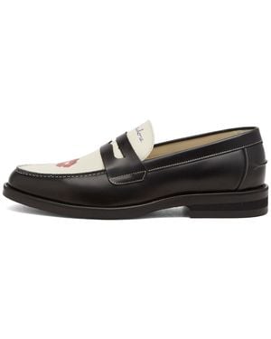 Duke & Dexter Wilde Kiss Penny Loafer - Black