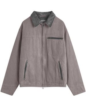 FRIZMWORKS Heavy Canvas Work Jacket - Grey