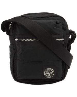 Stone Island Nylon Metal Pouch Bag - Black