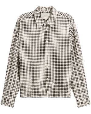 Studio Nicholson Nostra Cotton Check Shirt - Multicolor