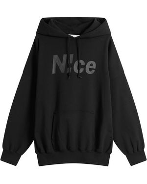 N!CE Logo Hoodie - Black