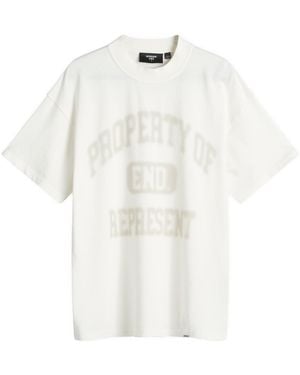 Represent End. X Property Of T-Shirt - White