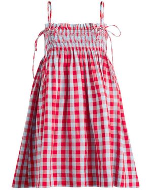 Damson Madder Lilo Mini Dress - Red