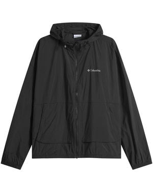 Columbia Street Heights Windbreaker - Black