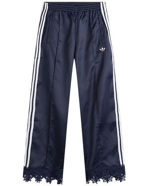 adidas Firebird Satin Lace Track Pant - Blue