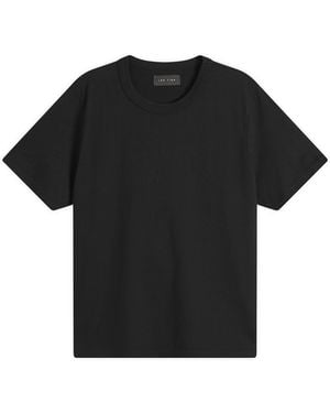 Les Tien Heavyweight Binded Neck T-Shirt - Black
