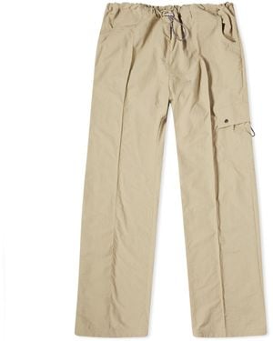Peachy Den Isabella Recycled Nylon Trousers - Natural