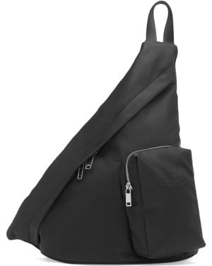 MM6 by Maison Margiela Japanese Sling Bag - Black