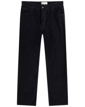 Studio Nicholson Woodstock Corduroy 5 Pocket Pant - Blue