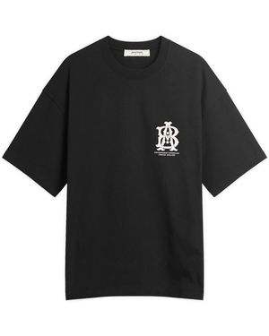 About Blank Disc T-Shirt - Black