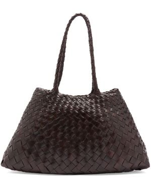 Dragon Diffusion Santa Croce Large Bag - Brown