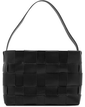 St. Agni Woven Mini Tote - Black