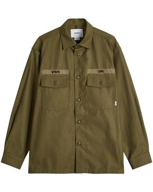 WTAPS 10 Utility Shirt - Green