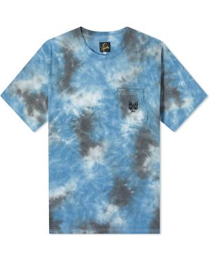 Needles End. X Inline T-Shirt - Blue