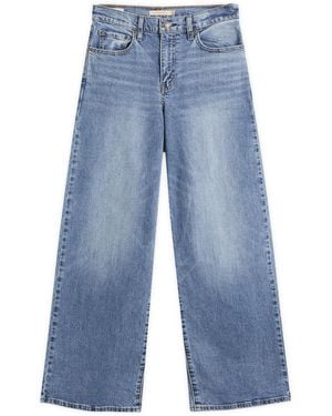 Levi's 728 High Rise Wide Leg Jeans - Blue
