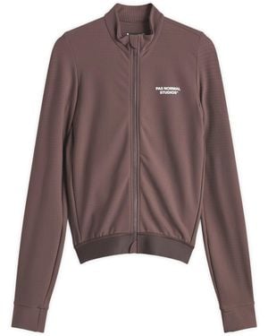 Pas Normal Studios Essential Long Sleeve Jersey - Brown
