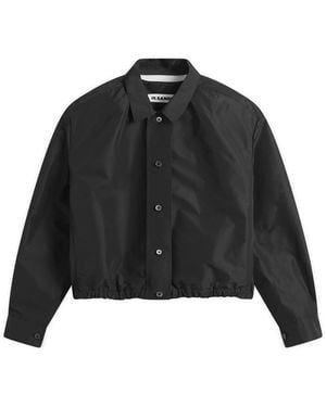 Jil Sander Voluminous Shorts Jacket - Black