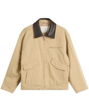 DUNST Canvas Work Jacket - Natural