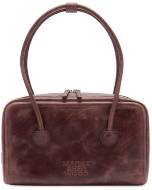 Marge Sherwood Soft Boston Bag - Purple