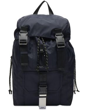 A.P.C. Sac A Dos Trek 2.0 Back Pack - Blue