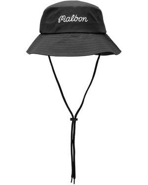 Malbon Logo Bucket Hat - Black