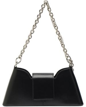 Justine Clenquet Marla Evening Chain Bag - Black