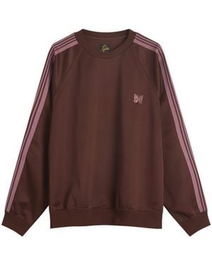 Needles Poly Smooth Crew Neck Sweatshirt - Brown