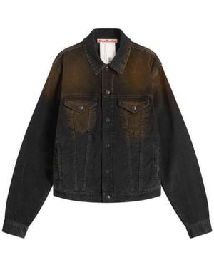 Acne Studios Rye Cord Overshirt - Black