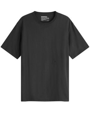 Nanamica Loopwheel Coolmax Jersey T-Shirt - Black