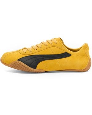 PUMA K-Street Suede Sneaker - Yellow