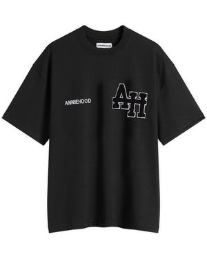 Annie Hood College T-Shirt - Black