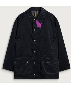 Barbour X Paul Smith Cord Beaufort Casual Jacket - Blue