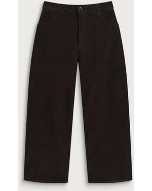 Studio Nicholson Paolo Corduroy Volume Pant - Black