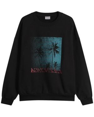 Balenciaga Vintage Medium Fit Crewneck - Black