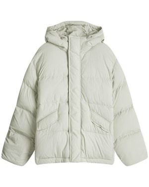 DUNST Hooded Volume Goose Down Jacket - Grey