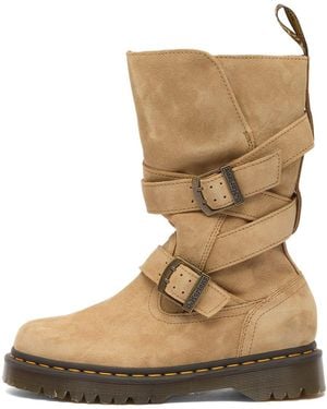Dr. Martens Anistone Strap High Boot - Natural