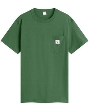 Randy's Garments Logo Pocket T-Shirt - Green