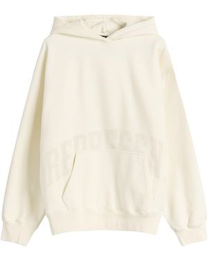 Represent Graphic Logo Hoodie - Natural