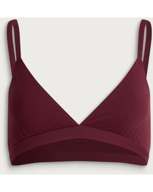 Skims Fits Everybody Triangle Bralette - Red