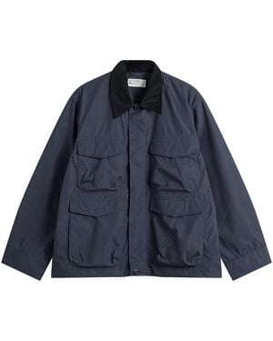 Universal Works Recycled Poly Parachute Field Jacket - Blue