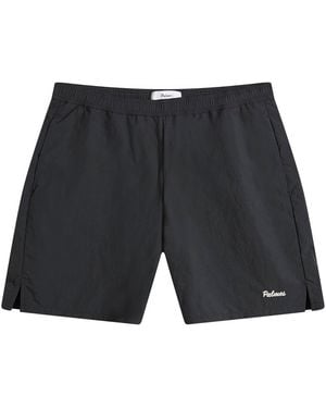 Palmes Stitch Tennis Shorts - Gray