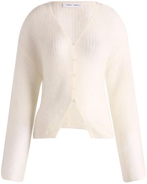 Samsøe & Samsøe Sapoppie Cardigan - White