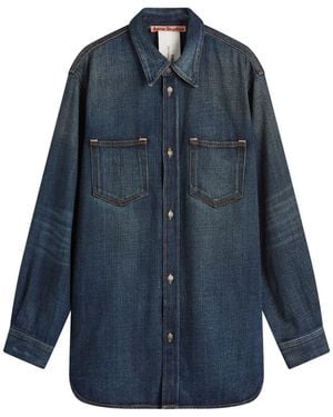 Acne Studios Karto Yoyogi Wash Denim Shirt - Blue
