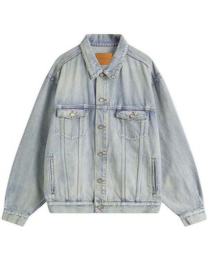 Saint Laurent Denim Trucker Jacket - Blue