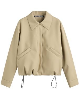 Kassl Short Bomber Jacket - Natural