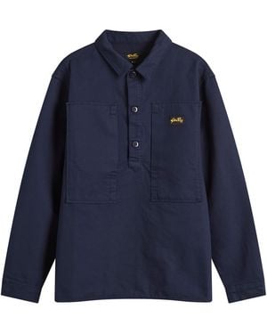 Stan Ray Painters Pop Over Shirt - Blue