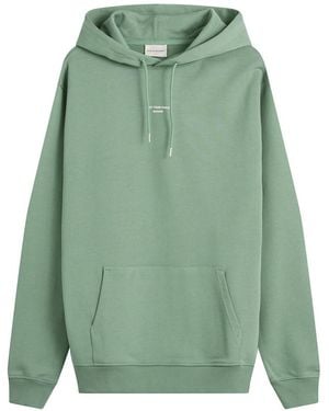 Drole de Monsieur Drole De Monsieur Classic Slogan Hoodie - Green