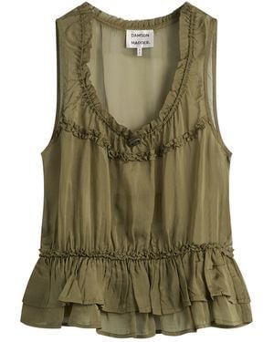 Damson Madder Sasha Cami - Green