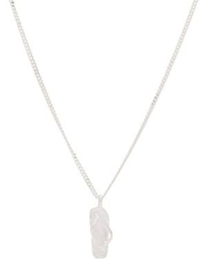 SIMUERO Chancla Necklace - Metallic