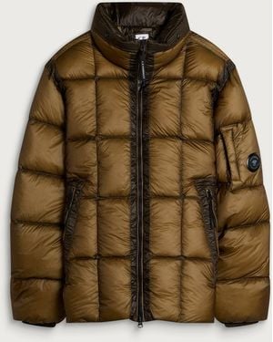 C.P. Company Dd-Shell Down Jacket - Brown